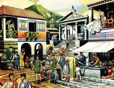 Pompeii by Ron Embleton