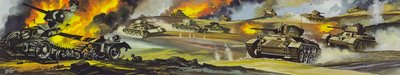 The Battle of El Alamein by Ron Embleton