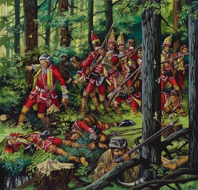 The Braddock Massacre by Ron Embleton