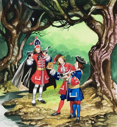 The Three Soldiers by Ron Embleton
