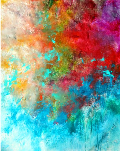 Vibrant Color Explosion by Ron Halfant
