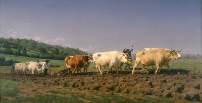 Ploughing in Nevers by Rosa Bonheur