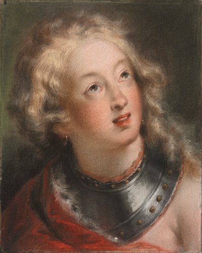 Head of a Woman by Rosalba Giovanna Carriera