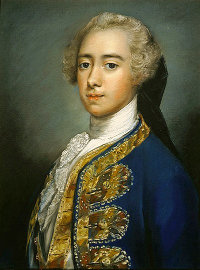 Portrait of Lord St. George by Rosalba Giovanna Carriera