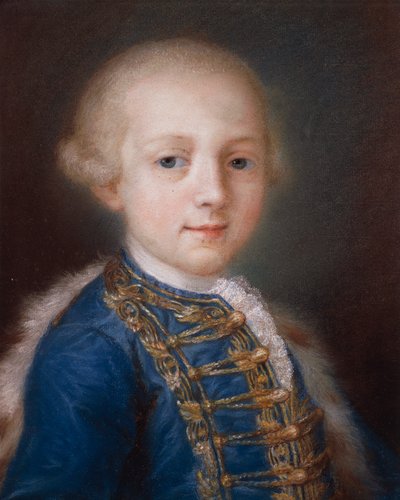 Portrait of Young Boy by Rosalba Giovanna Carriera