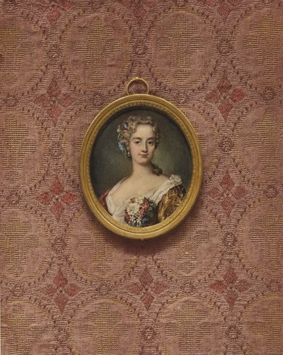 Portrait of an Unknown Lady by Rosalba Giovanna Carriera