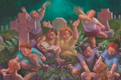A Reading From the Book of Isaiah, 2006 by Rosemarie Adcock