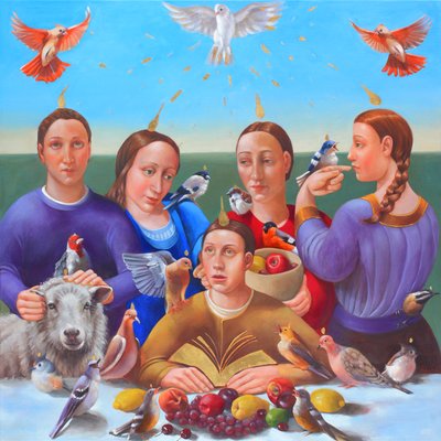 The Pentecost by Rosemarie Adcock