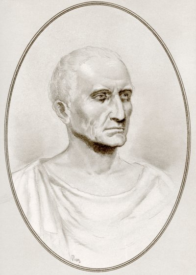 Gaius Julius Caesar, from Living Biographies of Famous Rulers by Ross Gordon
