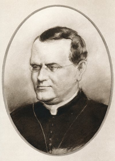 Gregor Johann Mendel, from Living Biographies of Great Scientists by Ross Gordon