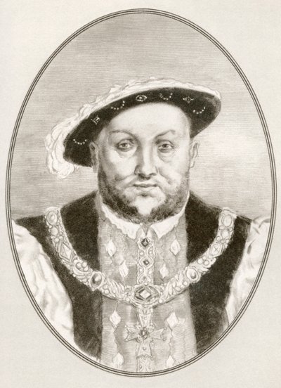 Henry VIII, from Living Biographies of Famous Rulers by Ross Gordon