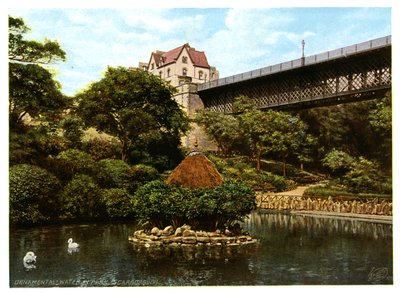 Ornamental Water in Park, Scarborough by Ross and Co Liversidge