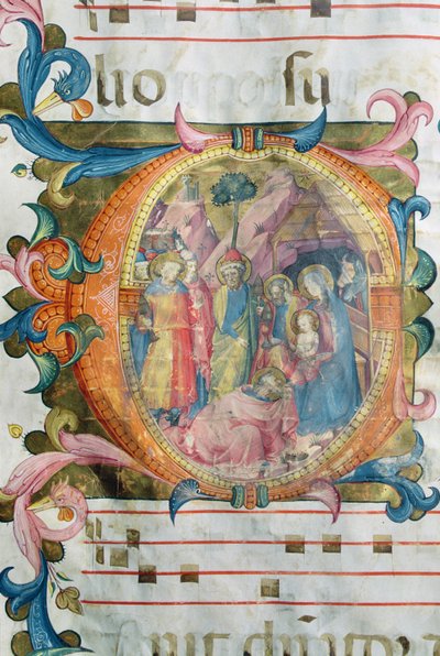 Corale / Graduale no.5 Historiated Initial 