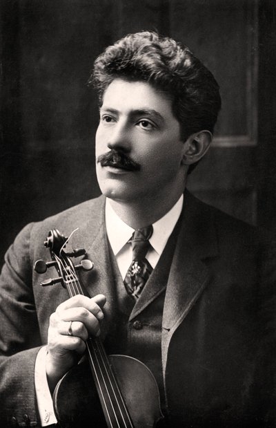 Fritz Kreisler, Austrian-born American violinist and composer by Rotary Photo
