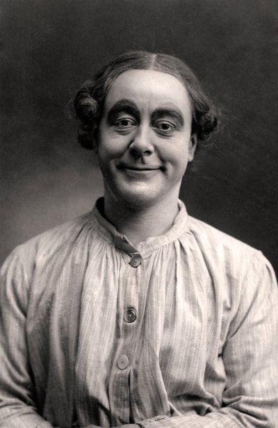 George Robey 1869-1954, Music Hall Entertainer, 1907 by Rotary Photo