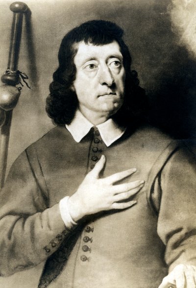 John Milton 1608-1674, English poet, early 20th century by Rotary Photo
