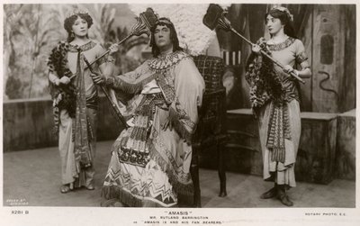 Members of the Cast of Amasis, c1906 by Rotary Photo