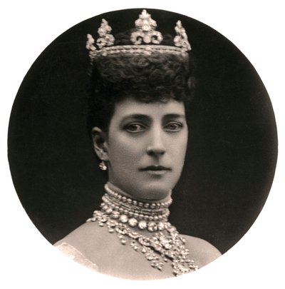 Queen Alexandra 1844-1925, Queen Consort to King Edward VII, Late 19th Century by Rotary Photo