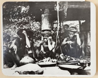 Ifugao Priests During a Religious Ceremony, 1910 by Roy Barton