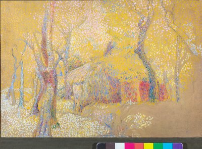 Barn in the Trees by Rubaldo Merello