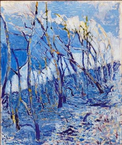 Landscape or Chestnut Forest by Rubaldo Merello