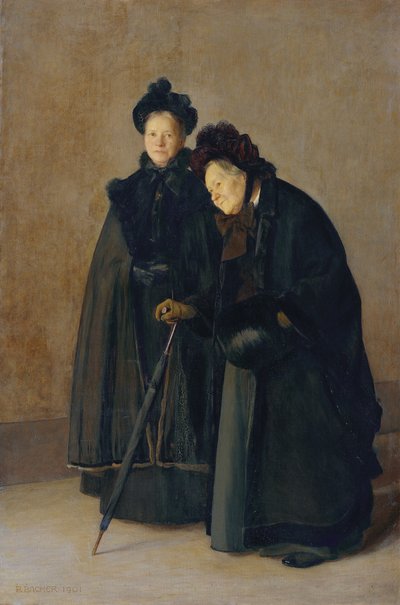 Two Sisters by Rudolf Bacher