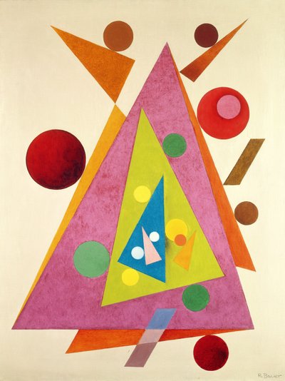 Allegro by Rudolf Bauer