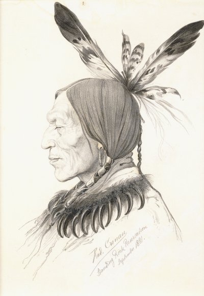 Heu-Topa, Four Horns or Jagoo, The Storyteller, Chief of the Hunkpapa Sioux by Rudolf Cronau