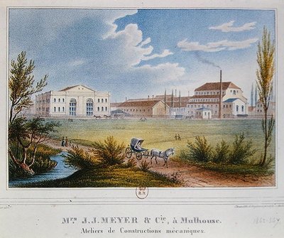 Factory of Messrs Meyer & Cie at Mulhouse, France by Rudolf Huber