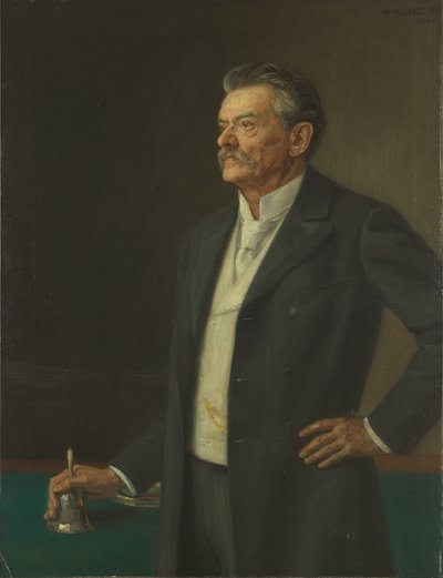 The President of the Reichstag Dr. Theodor Kathrein by Rudolf Konopa