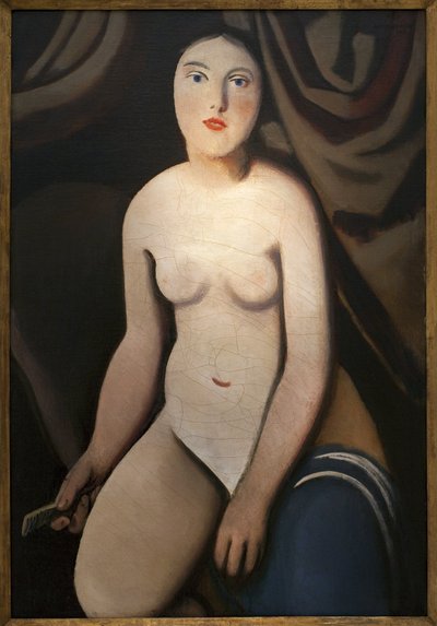 In front of the mirror by Rudolf Kremlicka