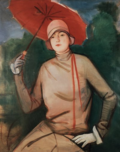 Portrait of the Artist’s Wife by Rudolf Kremlicka
