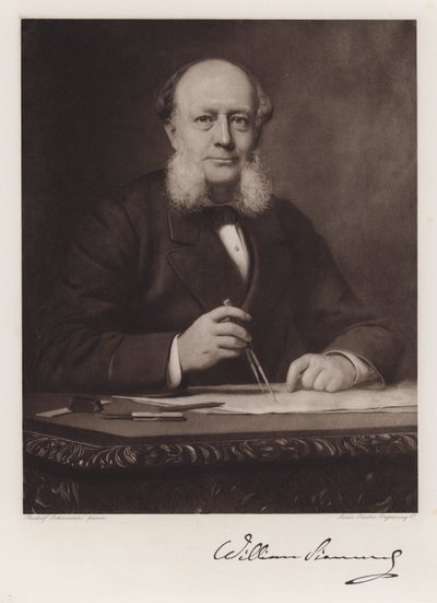 Karl Wilhelm Siemens by Rudolf Lehmann