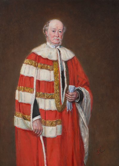 Portrait of Orlando, 3rd Earl of Bradford by Rudolf Lehmann