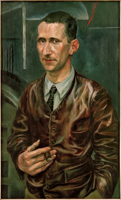 Bertolt Brecht by Rudolf Schlichter