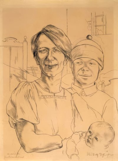 Mutilated Proletarian Woman by Rudolf Schlichter