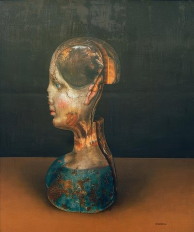 Damaged Head by Rudolf Wacker