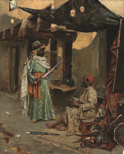 The Arms Merchant by Rudolphe Ernst