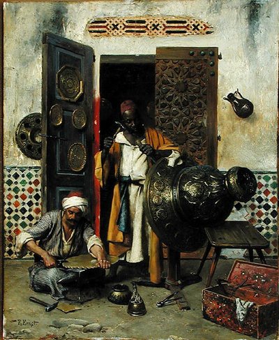 The Metal Worker by Rudolphe Ernst