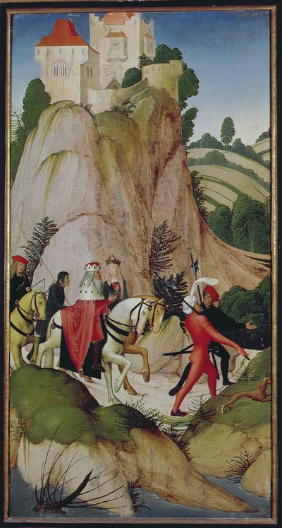 Scene from the Legend of St. Leopold, 1505 by Rueland, the Younger Frueauf