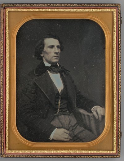 Untitled Portrait of a Seated Man by Rufus Anson