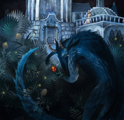 Beauty and the Beast, 2014 by Runa Anastasiya Rudaya