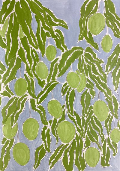 Green Citrus Grove by Rushati Chowdhury