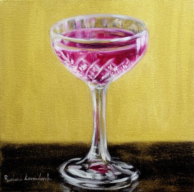A Lady’s Toast by Ruslana Levandovska