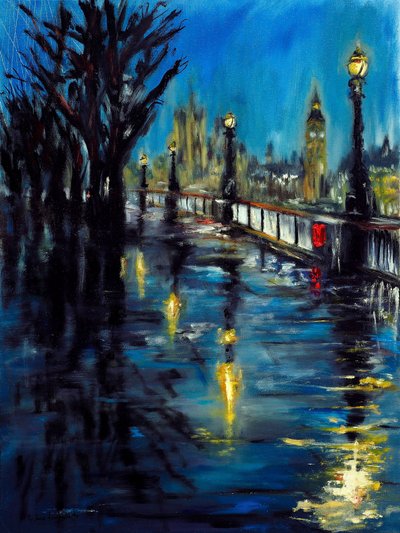 London Evening Promise by Ruslana Levandovska