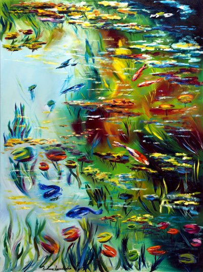 Pond of Peacefulness II by Ruslana Levandovska