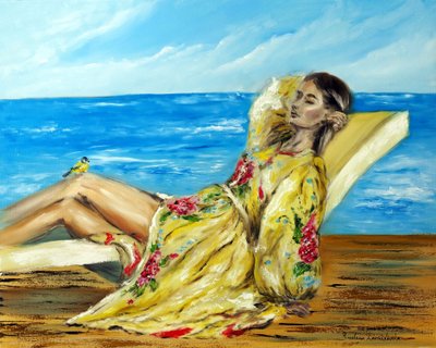 To the Sound of Waves, 2022 by Ruslana Levandovska