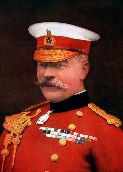 Field Marshal Earl Kitchener of Khartoum, Secretary for War, 1914-1916, c1920 by Russell and Sons