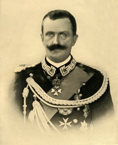 H. M. Victor Emmanuel III, King of Italy by Russell and Sons
