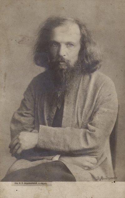 Dmitri Mendeleev by Russian Photographer
